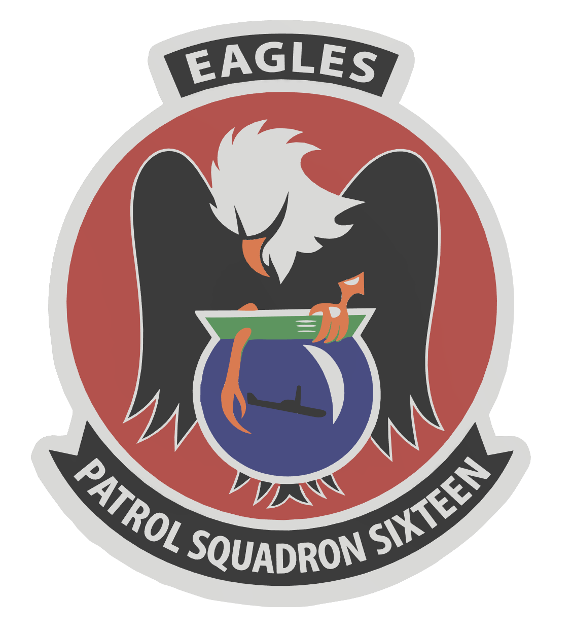 VP-16 “Eagles” – 3D Printed Wall Plaque