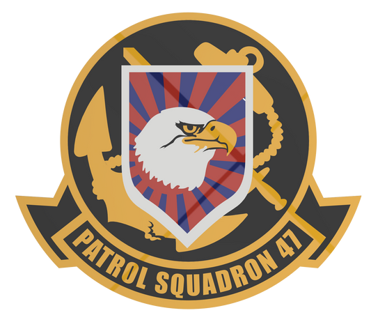 VP-47 “Golden Swordsmen” – 3D Printed Wall Plaque