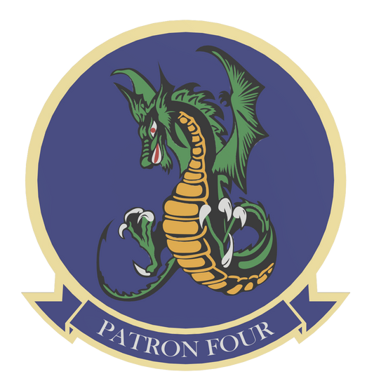 VP-4 “Patron Four” – 3D Printed Wall Plaque